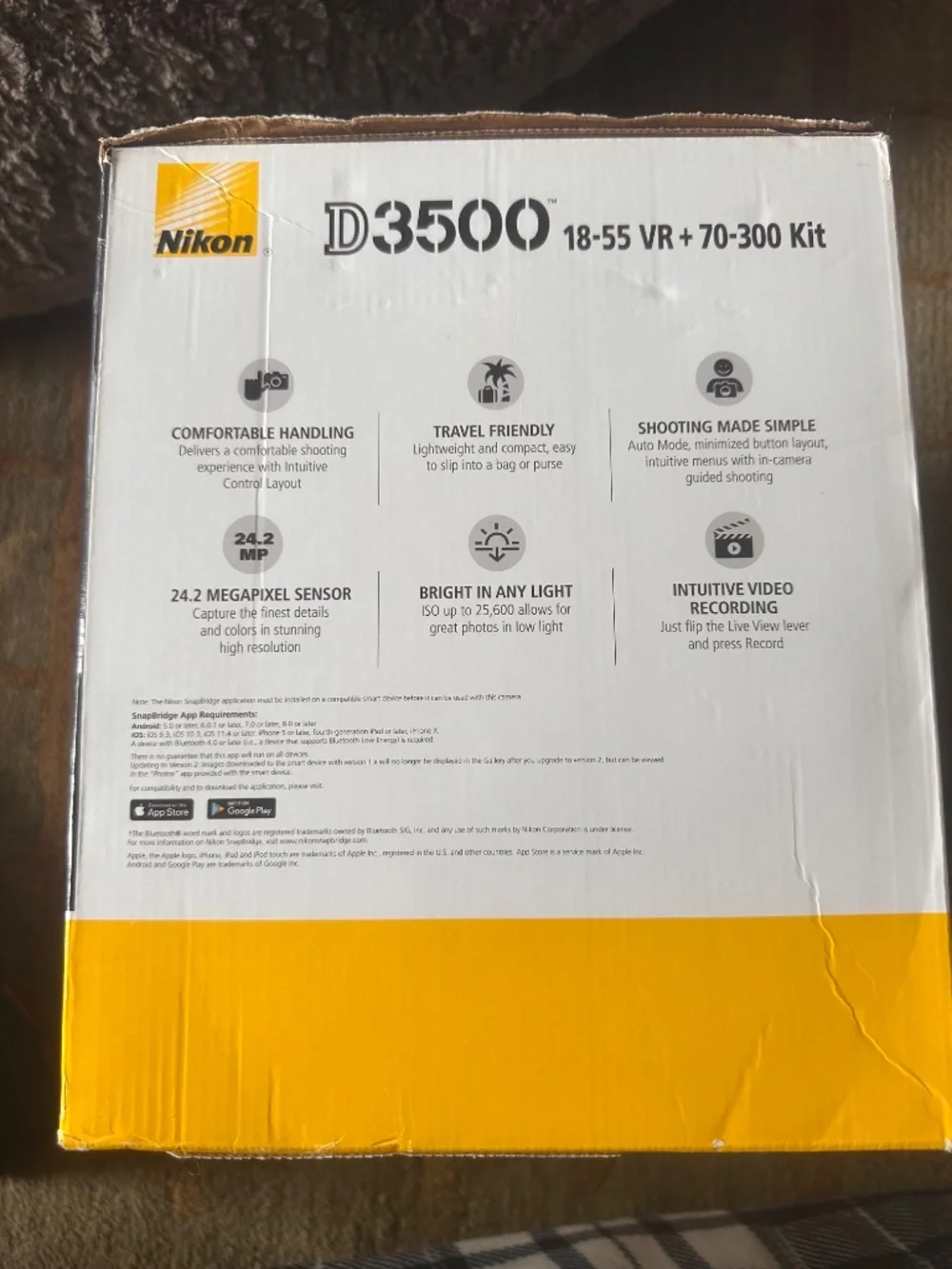 Nikon D3500 DSLR Two-Lens Bundle | 18-55mm VR + 70-300mm Kit